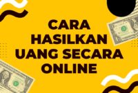 Ilustrasi Cara Menghasilkan Uang dari Internet