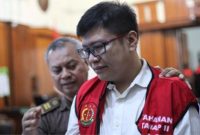 Potret Gregorius Ronald Tannur yang dibebaskan atas kasus pembunuhan terhadap Dini (Dok. Ist)