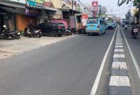 Lokasi duel maut tukang galon dan tukang parkir 
(Dok. Ist)