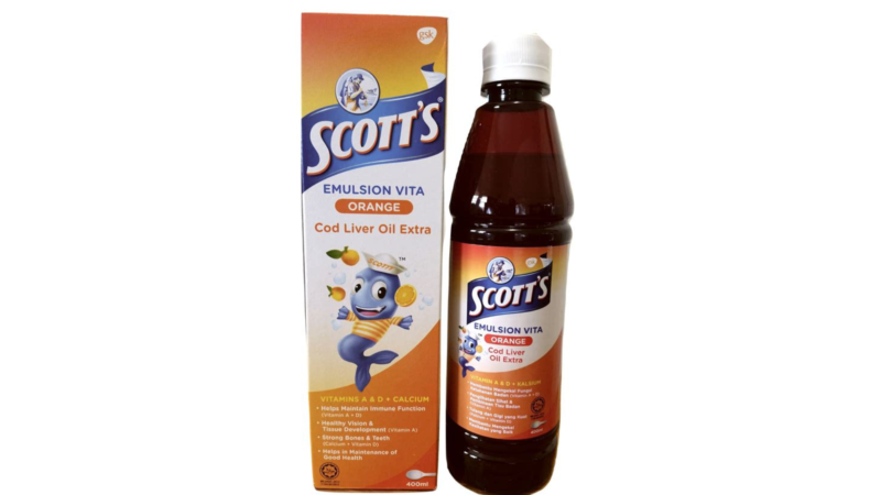 Perbedaan Scott Emulsion Putih dan Orange terletak pada warna, rasa, dan kemasan
(Dok.ist)