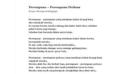 Puisi perempuan perempuan perkasa
(Dok. Ist)