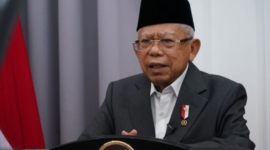 Wakil presiden Ma'ruf Amin 
(Dok. Ist)