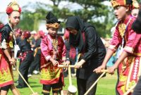 Festival permainan tradisional di Banyuwangi ( Dok. Ist)