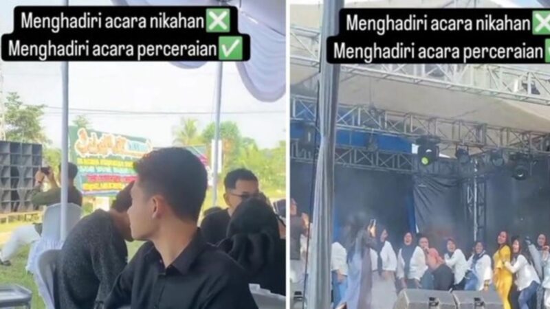 Kemeriahan pesta Perceraian (Dok. Ist)