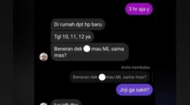 Chat mesum yang diduga dilakukan oleh Wakil Dekan FKIP UMS