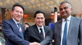 Erick Thohir saat bertemu dengan bos YouTube dan TikTok (Dok. Ist)