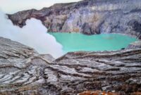 Gunung Ijen yang memiliki daya tarik kuat (Dok. Ist)