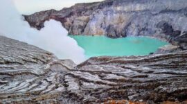 Gunung Ijen yang memiliki daya tarik kuat (Dok. Ist)