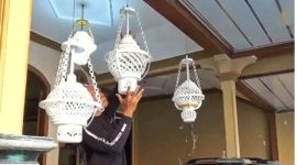 Contoh lampion yang dibuat oleh kakek asal Magetan (Dok. Ist)