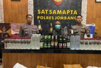 Barang bukti yang berhasil diamankan polisi (Dok. Ist)