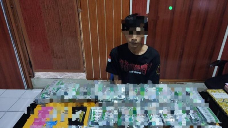 Ribuan pil koplo yang berhasil diamankan polisi (Dok. Ist)