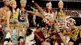 Tari Blunde dari Kalimantan Utara (Dok. Ist)