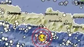 Informasi Lengkap Tentang Gempa 5.8 Magnitudo Landa Gunung Kidul dan Sekitarnya