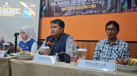 KPU Jatim saat melakukan konferensi pers (Dok. Ist)