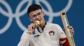 Potret Rizki Juniansyah yang berhasil persembahkan medali emas untuk Indonesia (Dok. Ist)