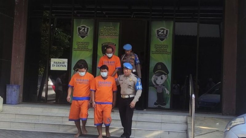 Pelaku penganiayaan terhadap remaja di Sidoarjo 
(Dok. Ist)