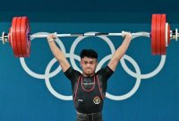 Rizki Juniansyah di Olimpiade Paris 2024 (Dok. Ist)