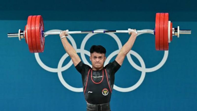 Rizki Juniansyah di Olimpiade Paris 2024 (Dok. Ist)