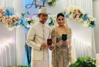 Potret pernikahan Arhan Pratama dengan Salshabilla (Dok. Ist)