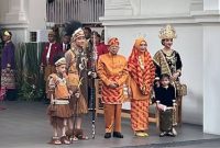 Momen Gibran Rakabuming tiba di Istana Merdeka (Dok. Ist)