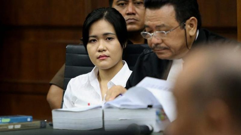 Potret Jessica Wongso saat menghadiri sidang kasus pembunuhan Wayan Mirna (Dok. Ist)