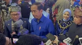 Jokowi saat ditemui awak media (Dok. Ist)