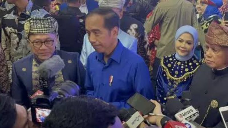 Jokowi saat ditemui awak media (Dok. Ist)