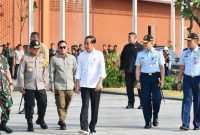 Presiden Jokowi saat melakukan kunjungan kerja ke Yogyakarta (Dok. ist)