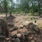 Penampakan makam keramat palsu yang dibongkar warga (Dok. Ist)