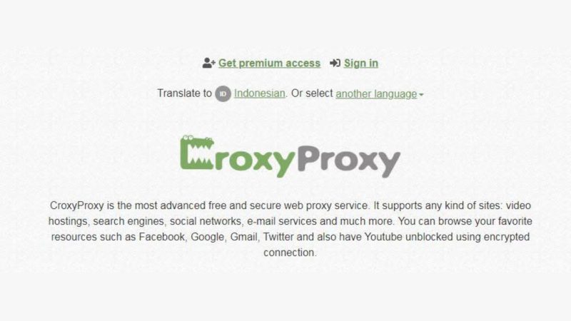 CroxyProxy (Dok. Ist)