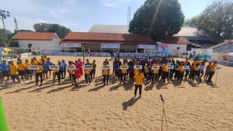 Kejurnas Voli Pantai Remaja U-15 Digelar di Sidoarjo (Dok. Ist)