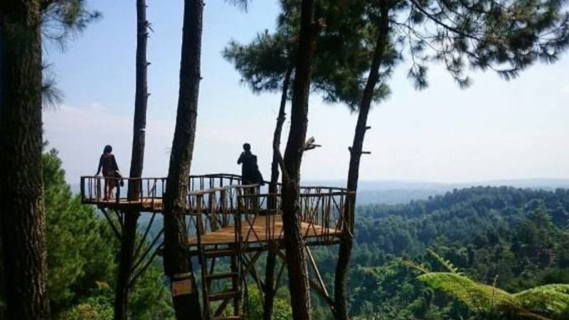 Keindahan alam di Bukit Senyum Cipada (Dok. Ist)