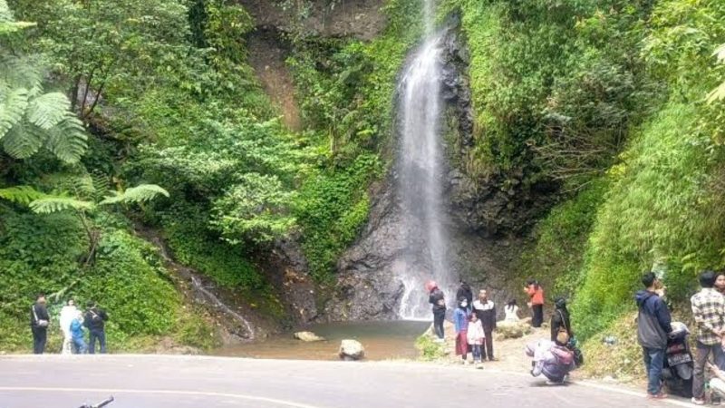 Keindahan alam Curug Ceret Naringgul (Dok. Ist)