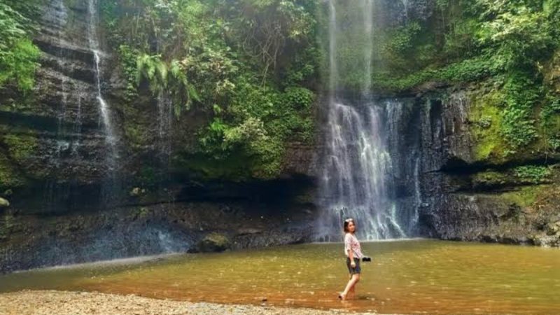 Panorama alam Curug Panganten Kembar (Dok. Ist)