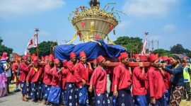 Tradisi Sekaten yang dilakukan di Yogyakarta sebagai bentuk peringatan Maulid Nabi Muhammad SAW (Dok. Ist)