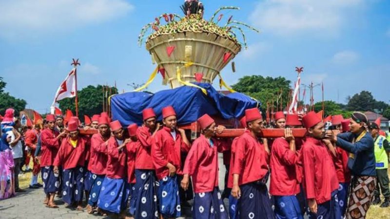 Tradisi Sekaten yang dilakukan di Yogyakarta sebagai bentuk peringatan Maulid Nabi Muhammad SAW (Dok. Ist)