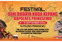 Festival seni Pringsewu 
(Dok. Ist)