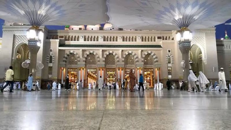 Doa Masuk Masjid Nabawi (Dok. Ist)