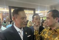 Potret AHY saat bertemu awak media (Dok. Ist)