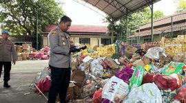 Barang bukti yang berhasil diamankan pihak kepolisian (Dok. Ist)