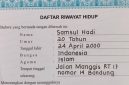 Cara Mengisi Daftar Riwayat Hidup di Fotocopy (Dok. Ist)