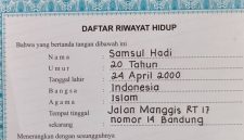 Cara Mengisi Daftar Riwayat Hidup di Fotocopy (Dok. Ist)