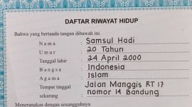 Cara Mengisi Daftar Riwayat Hidup di Fotocopy (Dok. Ist)