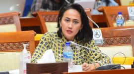 Potret Christina Aryani yang baru dilantik sebagai Wakil Menteri Perlindungan Pekerja Migran Indonesia (Dok. Ist)