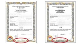 Nomor STTB di Ijazah (Dok. Ist)