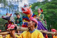 Jaran Kamput sebagai salah satu kesenian Lombok (Dok. Ist)