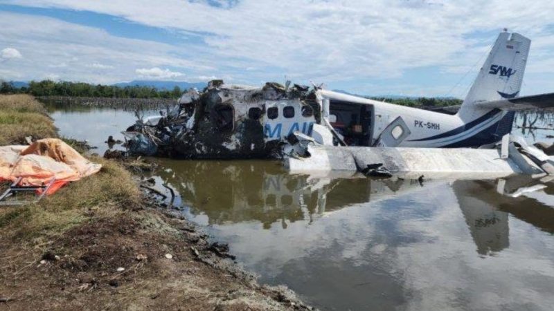 Pesawat SAM Air Jatuh di Gorontalo (Dok. Ist)