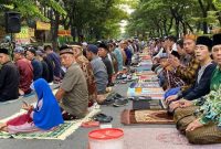 Potret sholat Ied (Dok. Ist)