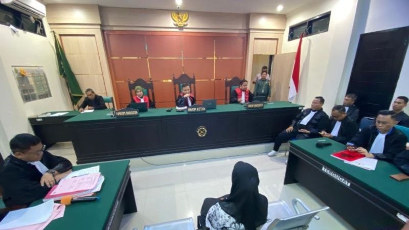 Sidang Kasus Guru Honorer di Konsel (Dok. Ist)