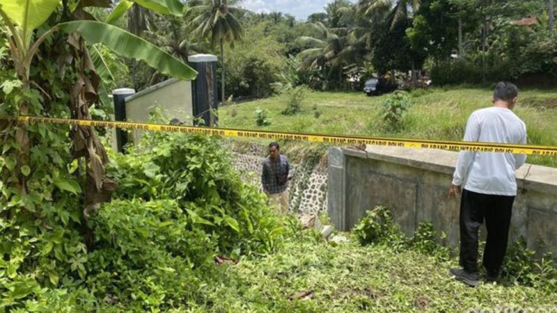 Lokasi siswa tewas tertimpa tembok
(Dok. Ist)